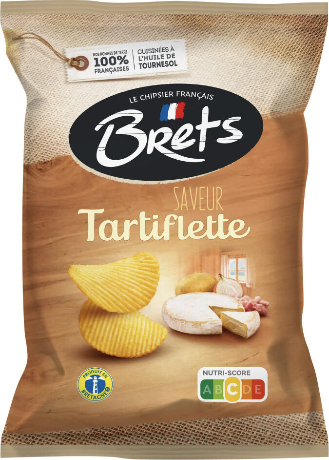 125g tartiflette flavor chips - BRET'S