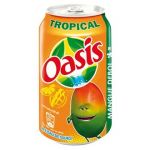 Oasis tropical canette 24 x 33cl
