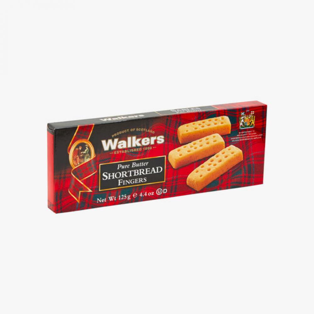 Walkers Shortbread Pur Beurre 125gr Cx12