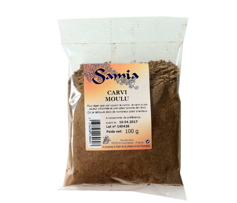 Ground Blond Caraway 250g - SAMIA