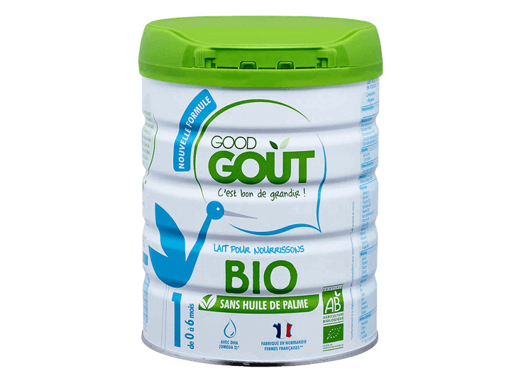 Latte in polvere per lattanti bio 1a età 800g - GOOD GOUT