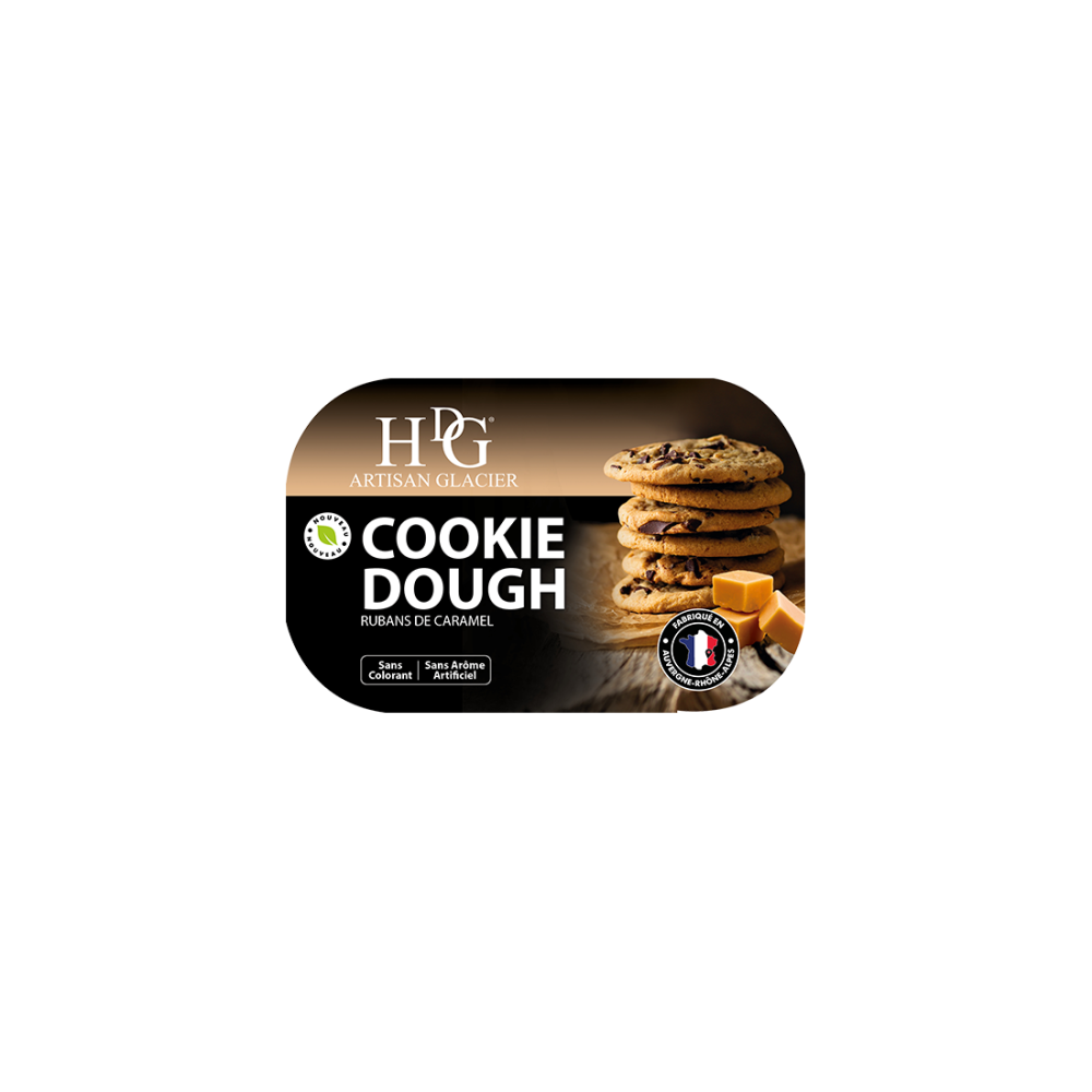 Sorvete de Massa de Biscoito 487,5g - Histórias de Sorvete