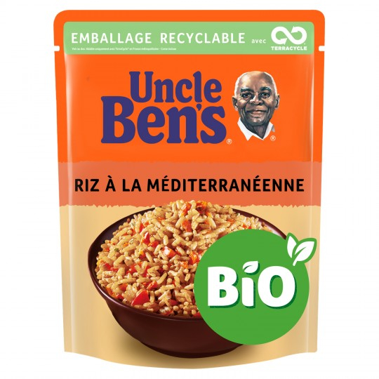 Riz à la Méditerranéenne Bio 240g - UNCLE BENS