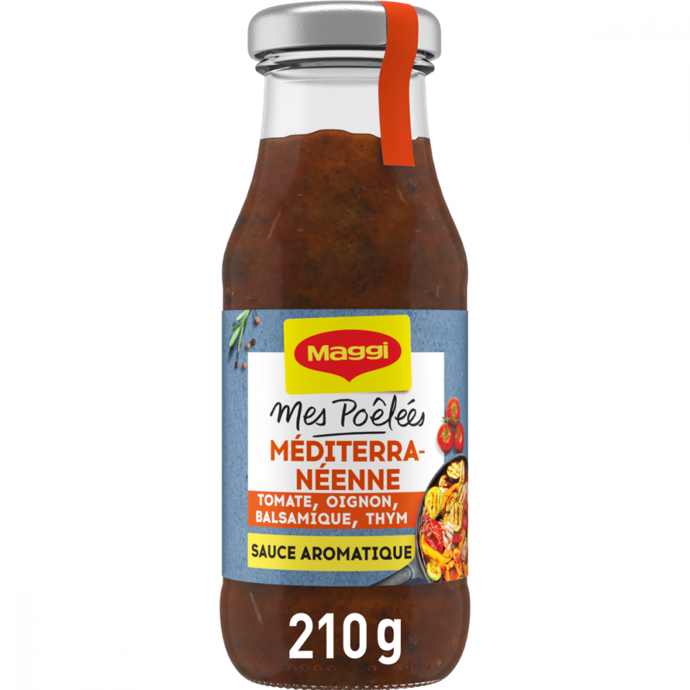 Poêlée Méditerranéenne Tomate Oignon Sauce Aromatique 210g - MAGGI