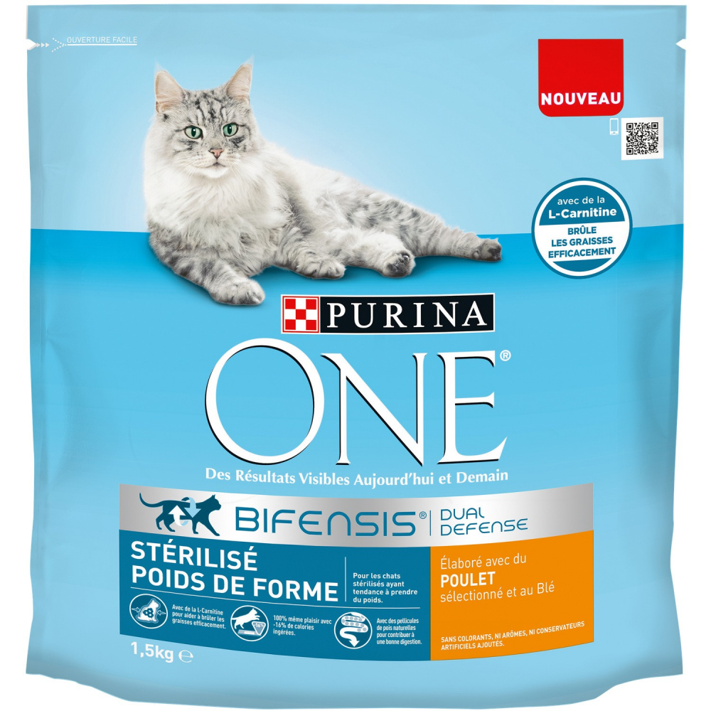 Croquetes para gatos adultos esterilizados 1,5kg - PURINA