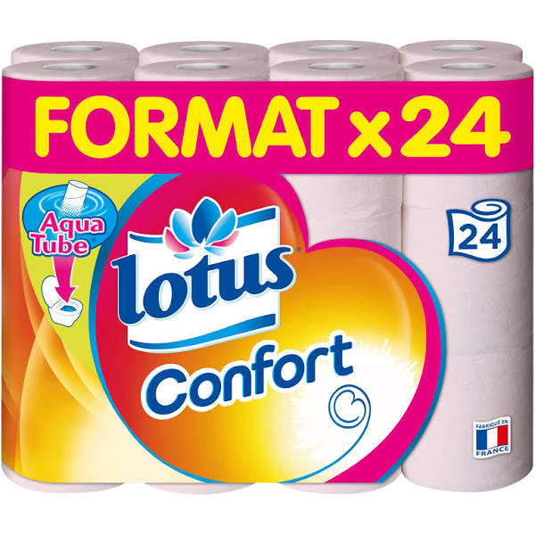 Aqua comfort toiletpapier koker X24 - LOTUS