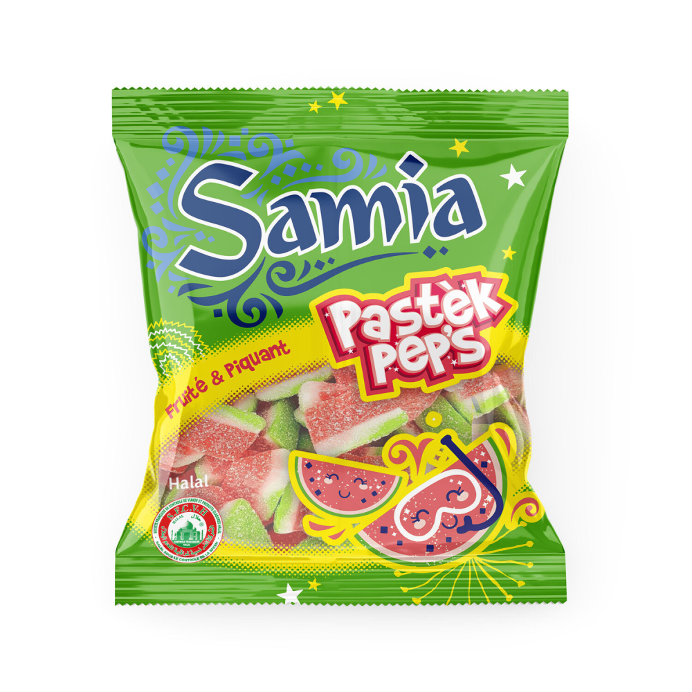 حلوى باستيك بيبس 90 جرام - SAMIA