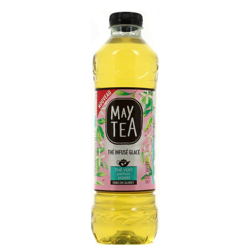 Iced brewed green tea jasmine flavor 1L - MAYTEA wholesaler