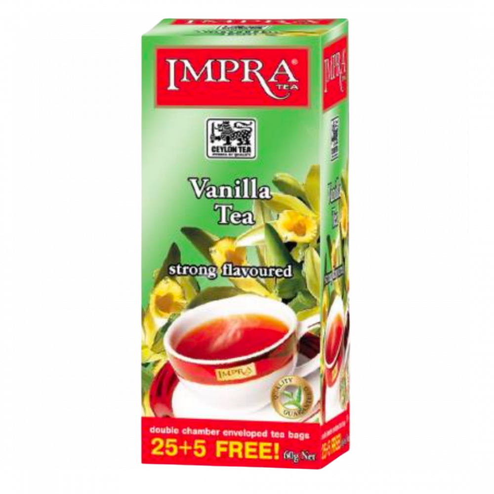 Impra Black Tea  Flavoured "vanilla" 2g X 25+5 X 20