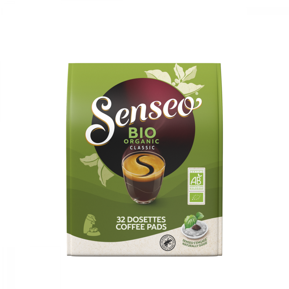 Bio-Klassischer Bio-Kaffee X32 Pads - SENSEO