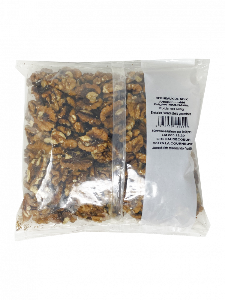 Harlequin walnut kernels half 500g - PROFRUIT