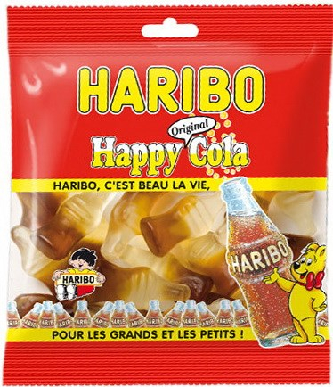 Bonbons Happy Cola; 120g - HARIBO