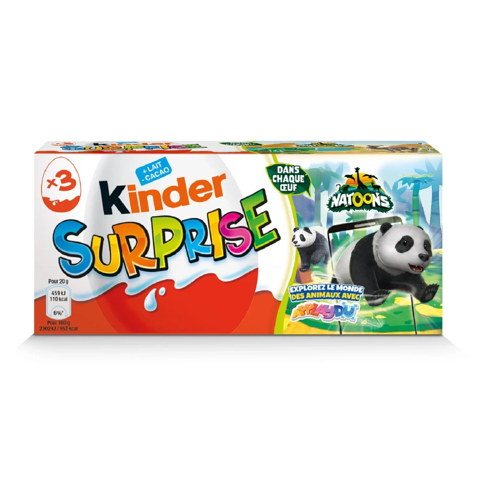 Kinder Sorpresa Natoons 3x20g