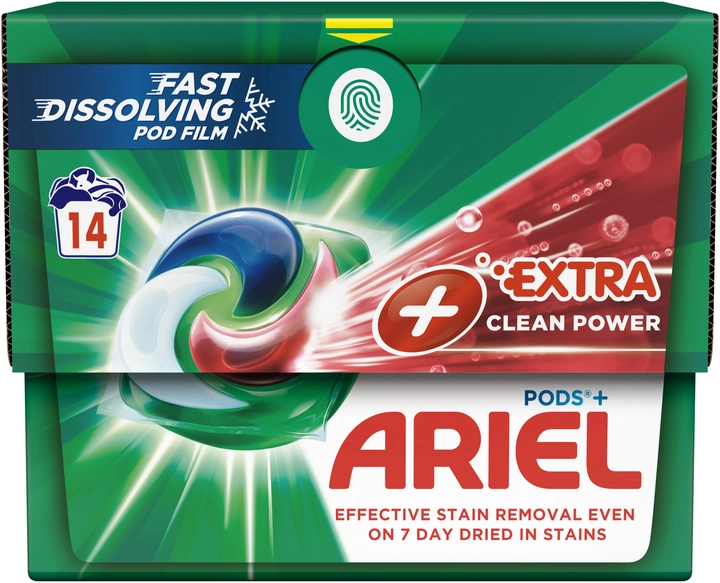Pods Extra Clean Power   14 Lavages - ARIEL
