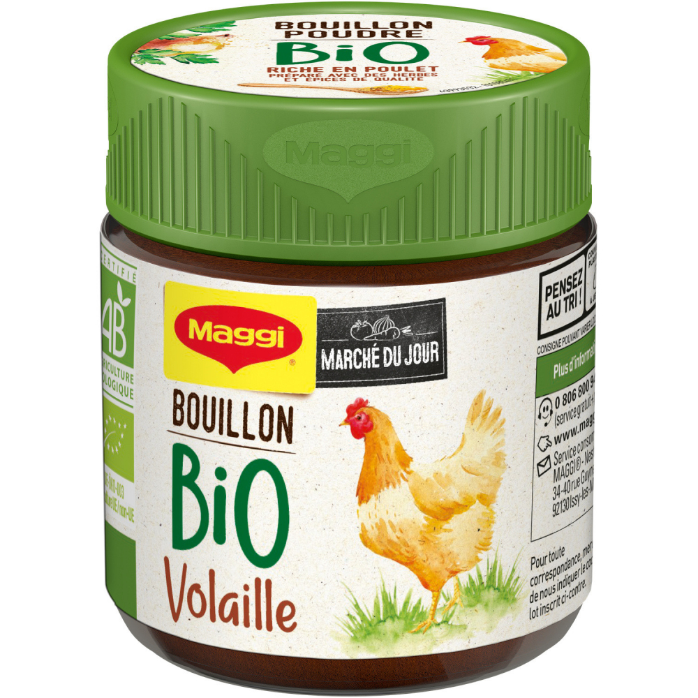 Bouillon de volaille BIO en poudre 110g - MAGGI