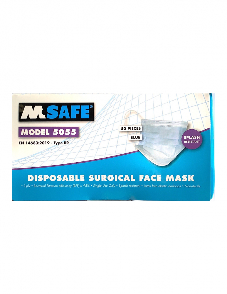 Single-use surgical masks X50 M-SAFE