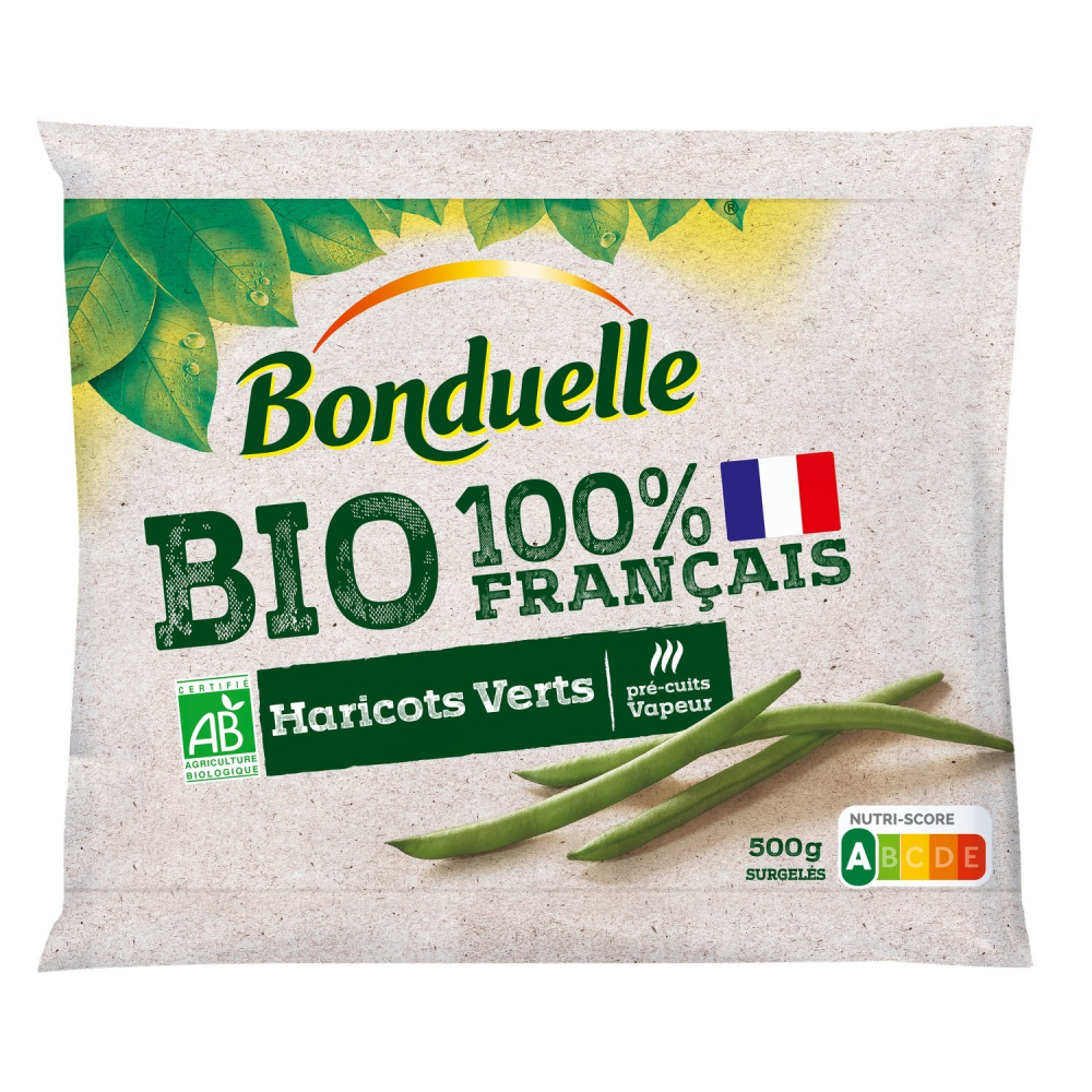Haricots Verts Bio 500g - BONDUELLE