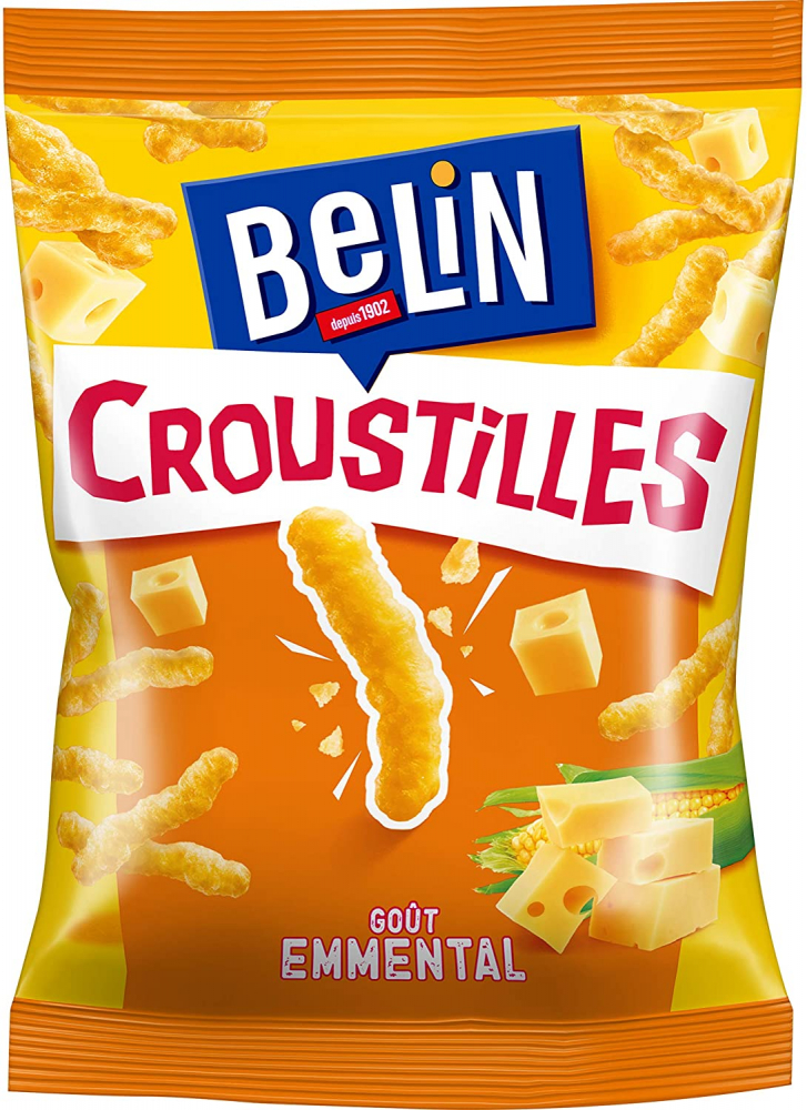 Apéritif croustilles goût emmental 35g - BELIN