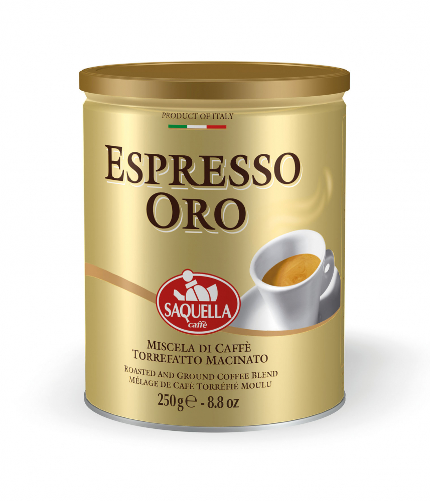 Espresso Oro  -  Ground Coffee 250 Gr. Tin