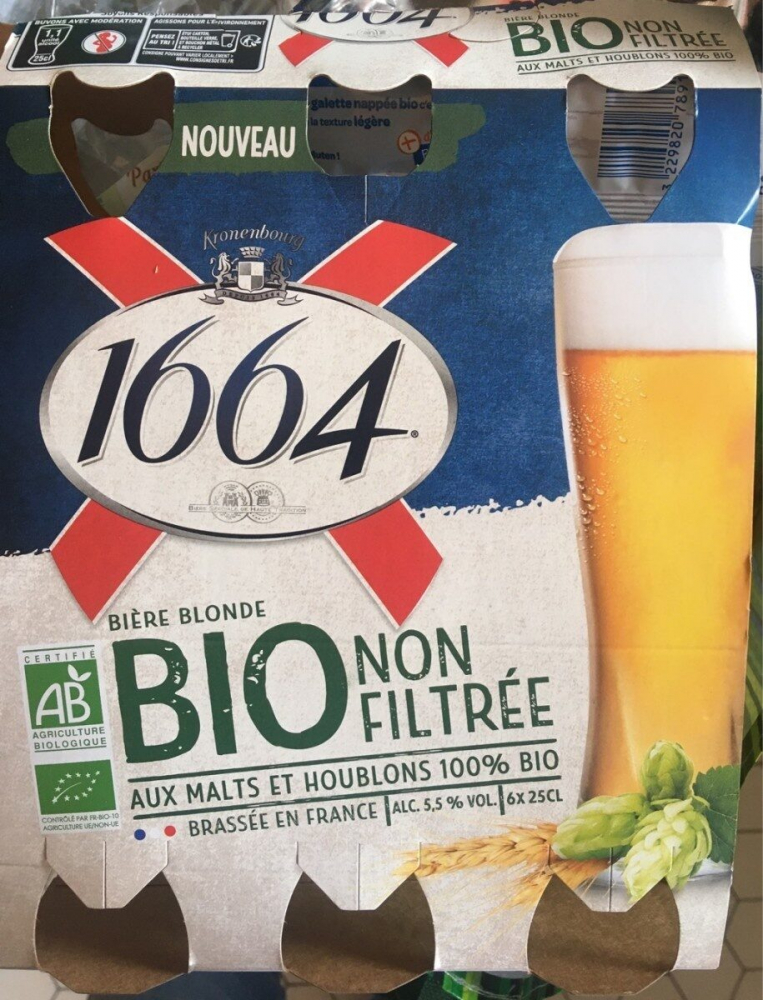 1664 Non Filtree 5,5d Bio 6x25