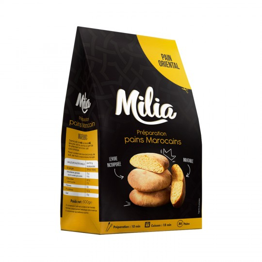 Préparation pain Marocain 500g - MILIA