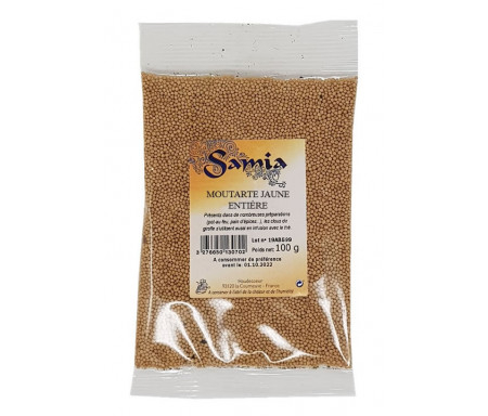 Ganzer gelber Senf 100g - SAMIA