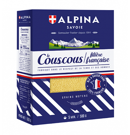 Couscous Nature Filière Française - ALPINA SAVOIE