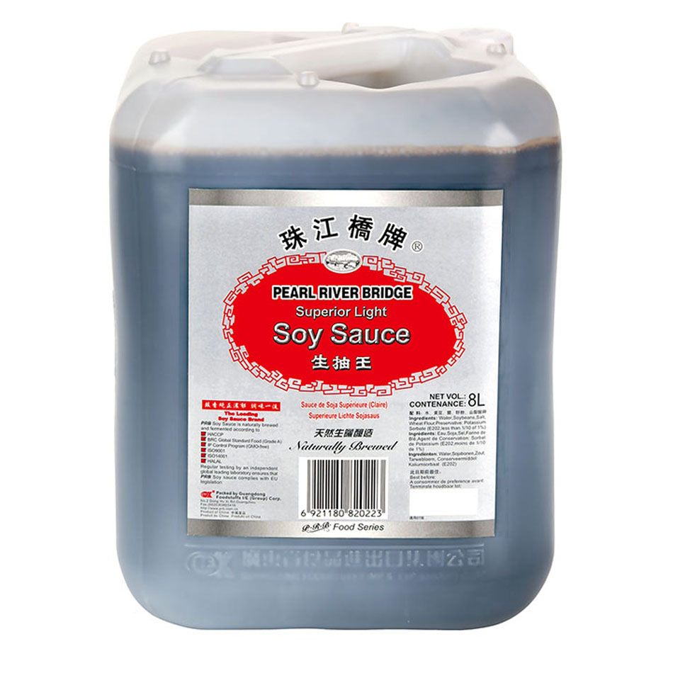 Salsa di soia trasparente superiore 2 x 8 litri - Prb