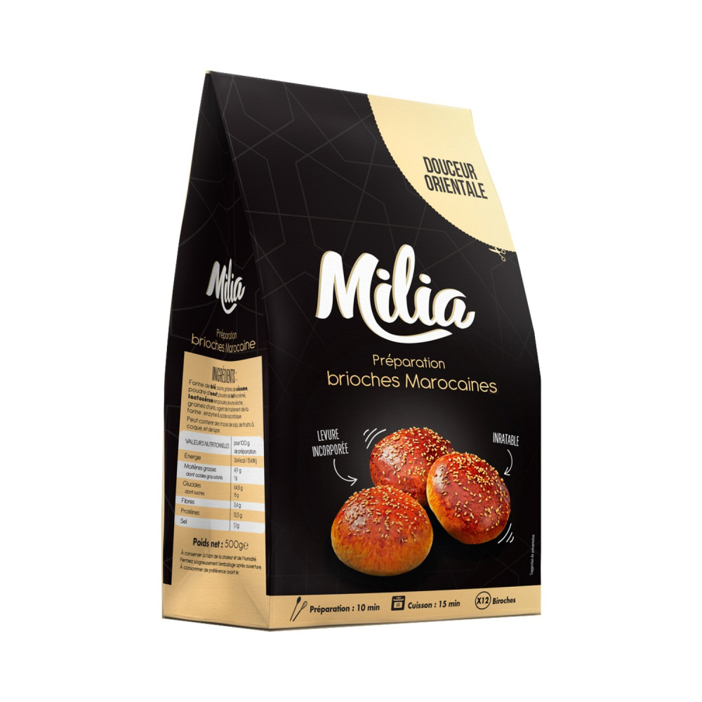 Préparation brioches marocaines 500g - MILIA