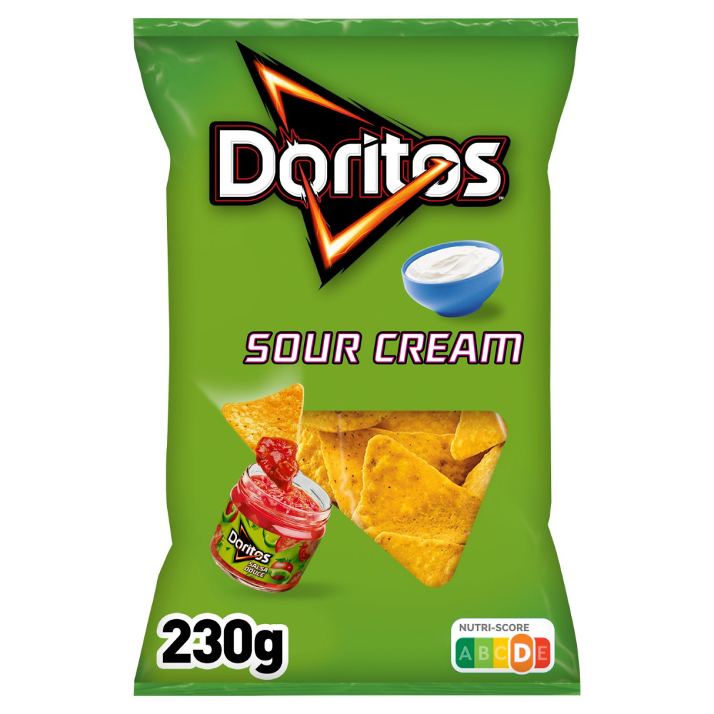 Chip's Tortilla Saveur Crème Aigre, 230g - DORITOS