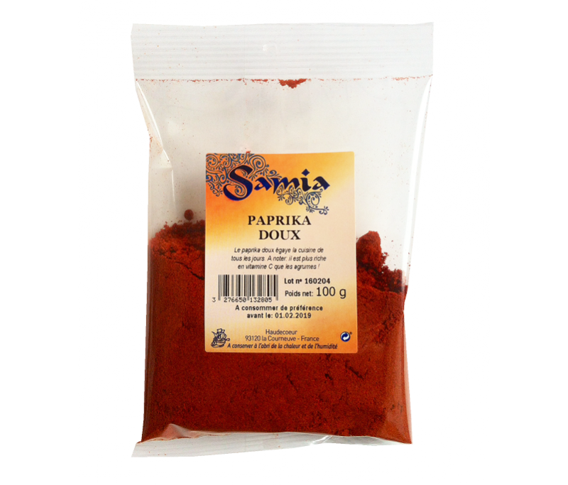 Gemalen paprika 100g - SAMIA