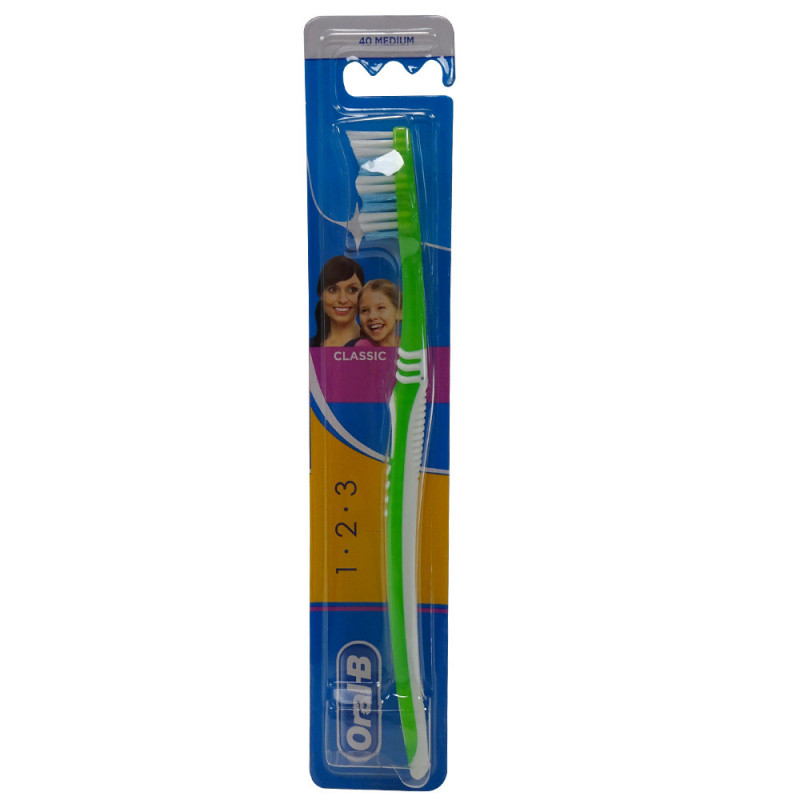 Brosse à Dents Classe 3 Effet 40 Medium 1 Pcs - Oral-b