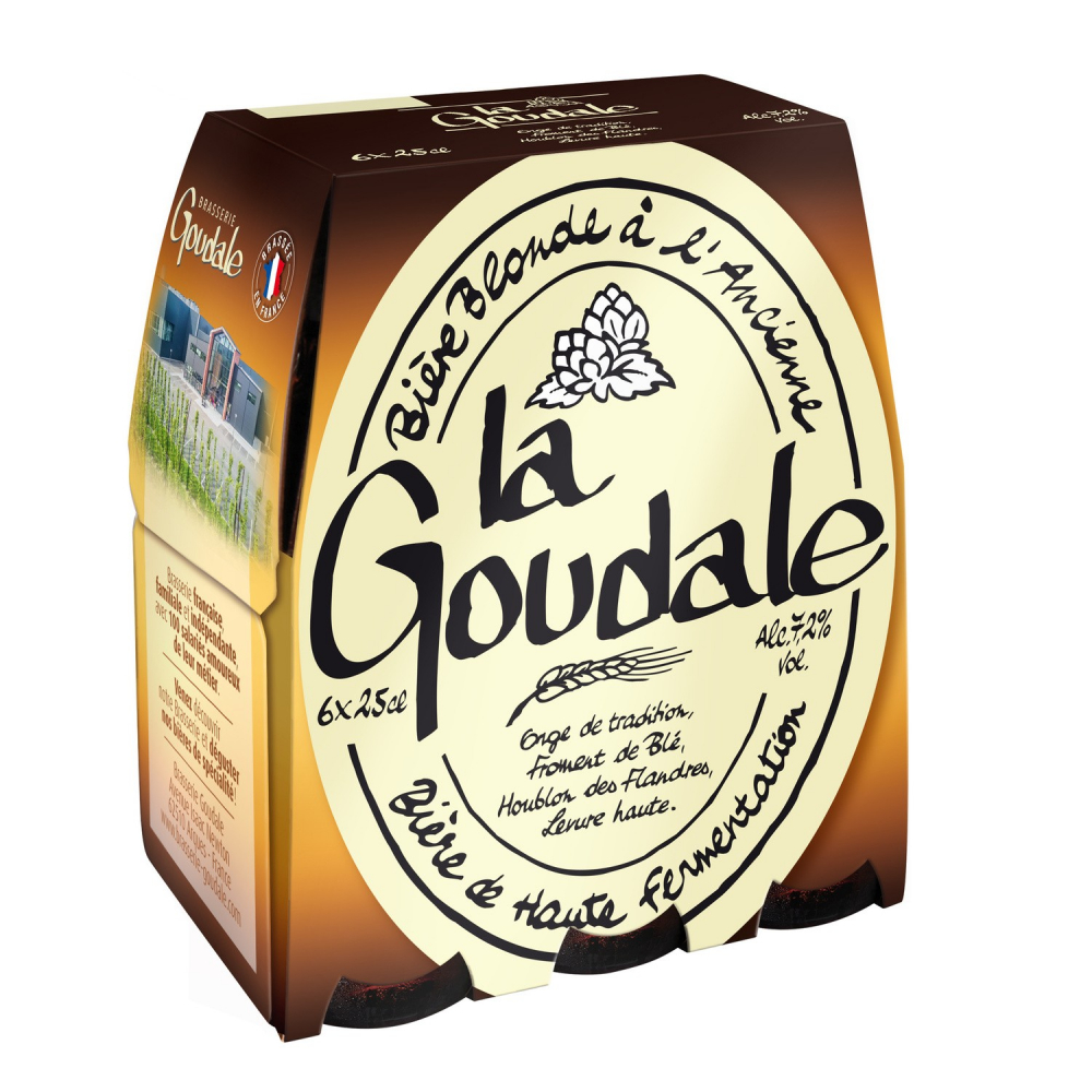 Bière Blonde Grand Cru 75cl - LA GOUDALE