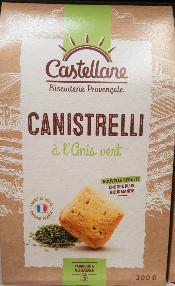 Canistrelli Anis Vert 300g - CASTELLANE
