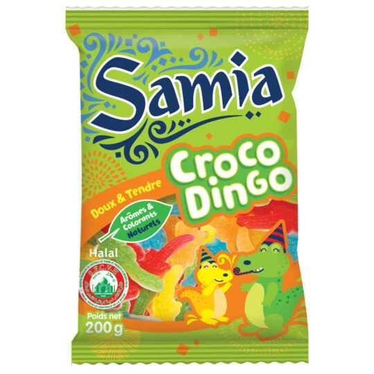 Bonbons Croco dingo Halal 200g - SAMIA