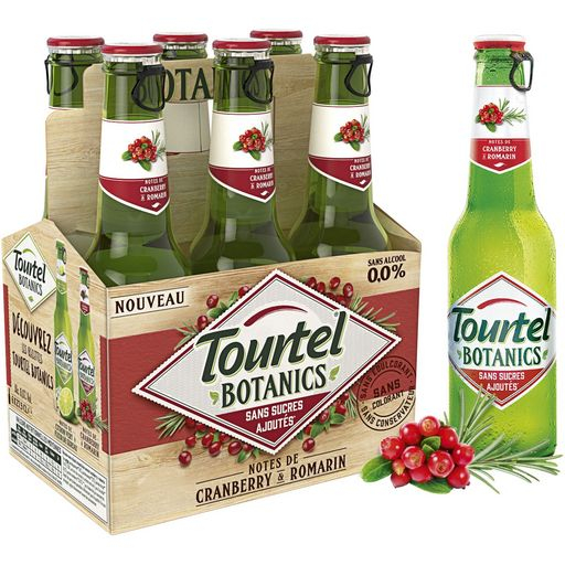 Botanics Cranberry 6X27,5cl - TOURTEL