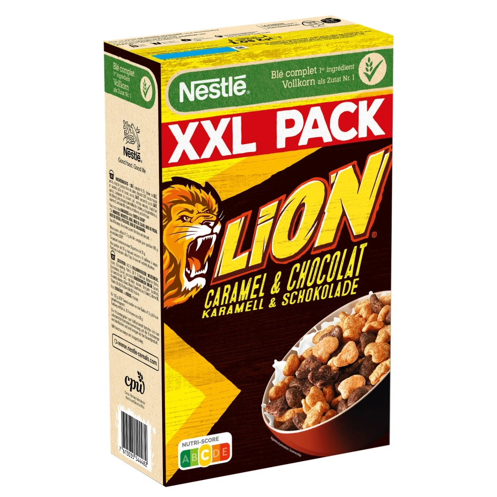 Caramel & chocolate cereals 1.05kg - LION