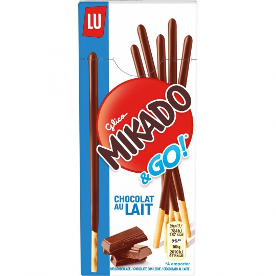 Galletas de chocolate con leche 39g - MIKADO